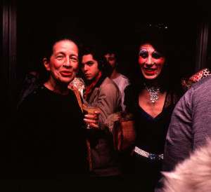 Diana Vreeland with Cockettes